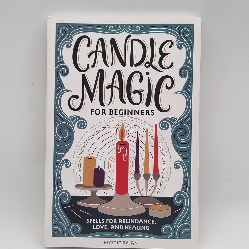 Mystic Dylan Candle Magic‎ for Beginners Paperback 2020 Spells Rituals Good